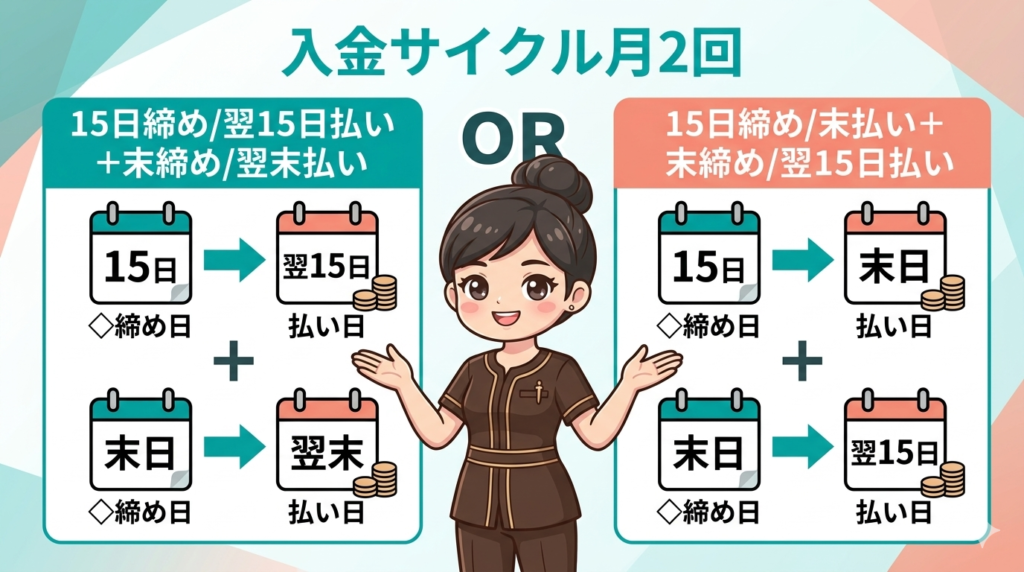 アルファノート入金サイクル月2回